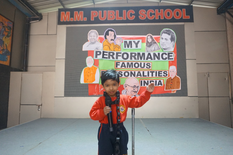 My Performance: Famous Personalities of India