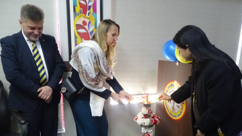 M.M. Public school hosted felicitation ceremony of second Ukraine–India students’ writing contest