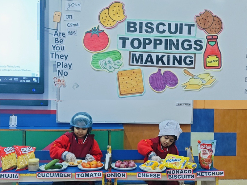 Biscuit Toppings Making