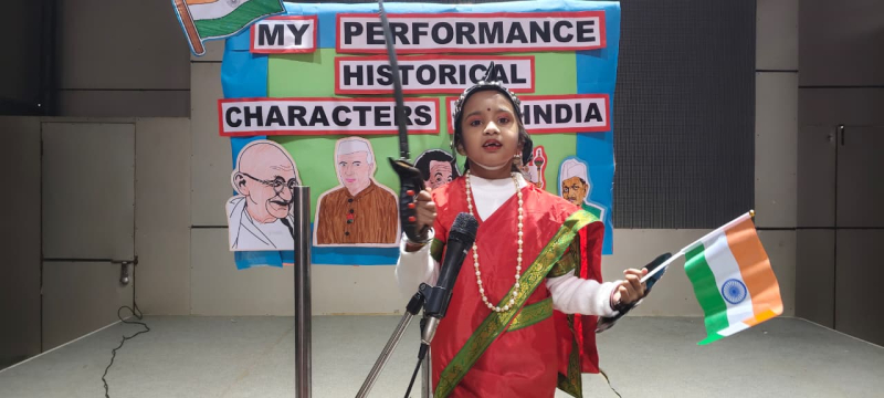 My Performance: Historical Characters of India