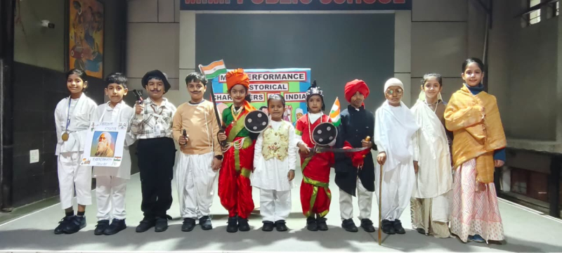 My Performance: Historical Characters of India