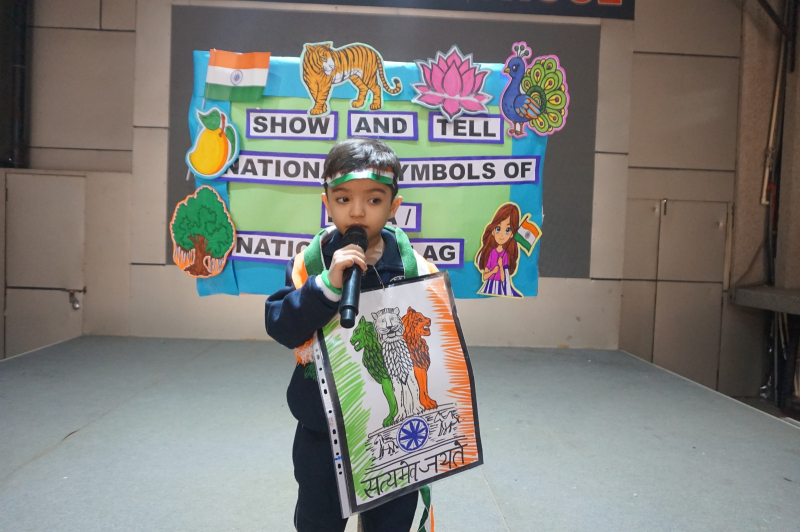Pride of Our Nation: Show and Tell on National Symbols/National Flag