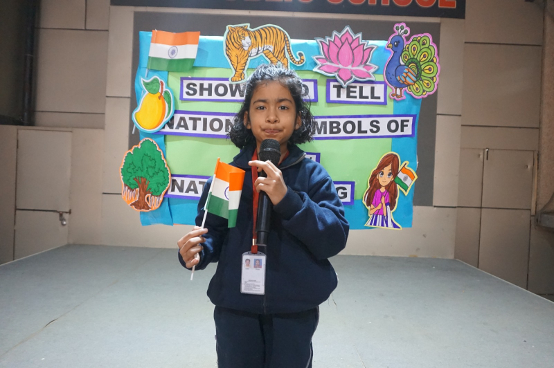Pride of Our Nation: Show and Tell on National Symbols/National Flag