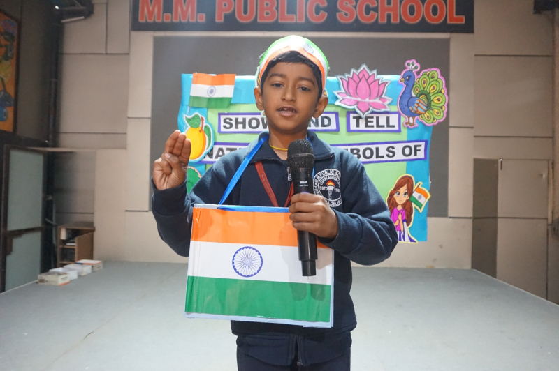 Pride of Our Nation: Show and Tell on National Symbols/National Flag