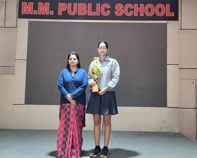 Divya Ungrish Honoured With Best Athlete Award of Zone XI, Delhi