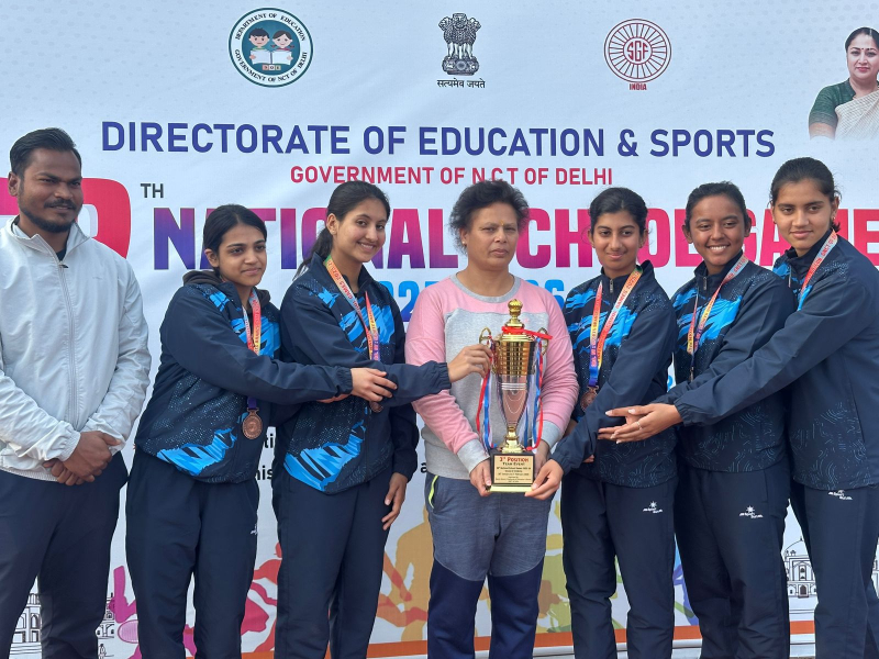Outstanding Achievement at the 69th National School Games 2025–26