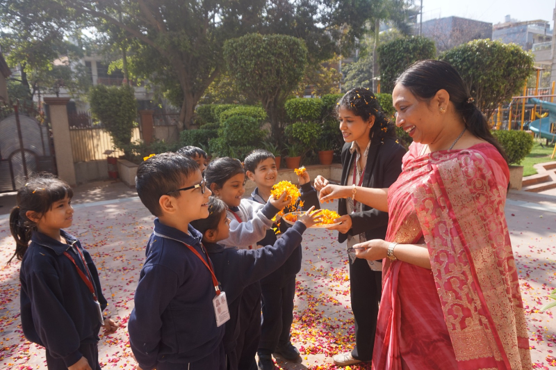Spreading Colours of Love and Togetherness
