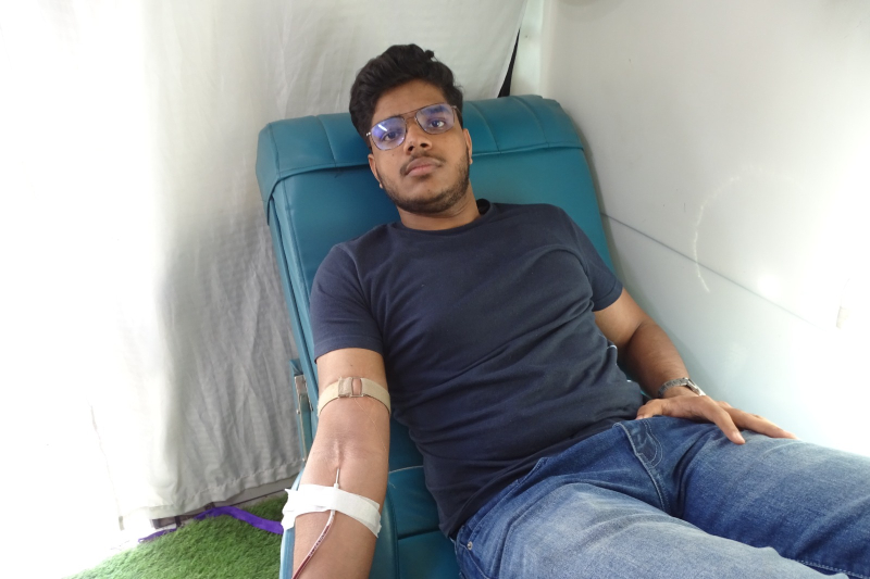 Blood Donation Camp at MMPS