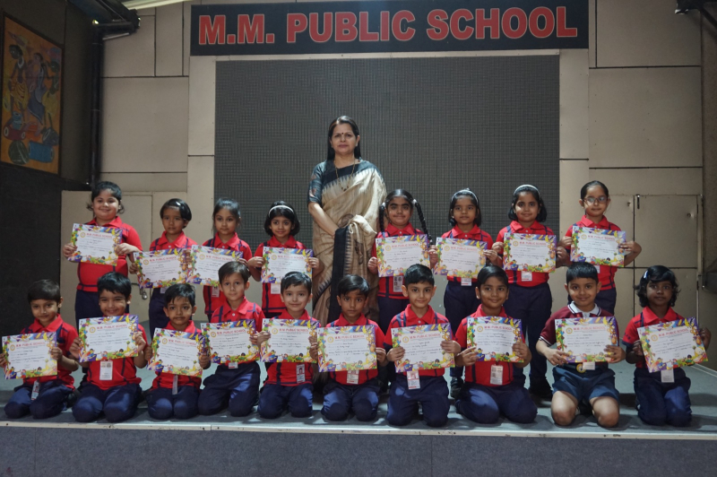 Recognition of Young Achievers (L.K.G. to II)