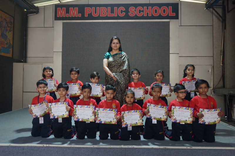 Recognition of Young Achievers (L.K.G. to II)