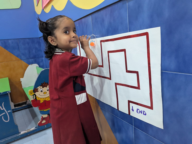 A Cheerful Journey of Learning and Fun – Class Balvatika 1 Familiarization 🎈