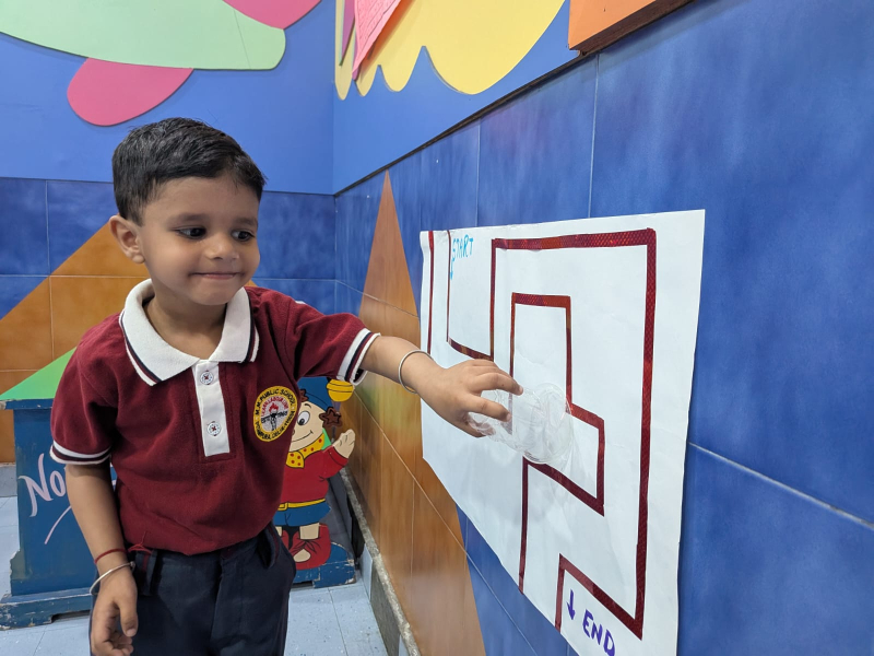 A Cheerful Journey of Learning and Fun – Class Balvatika 1 Familiarization 🎈