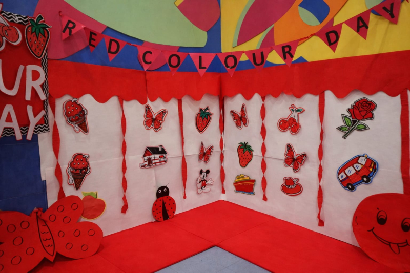 Joyful Red Colour Day Celebration