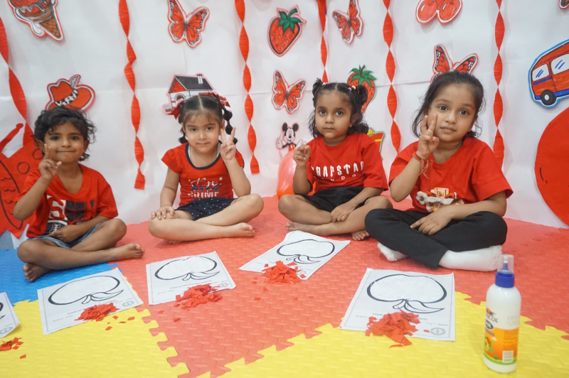 Joyful Red Colour Day Celebration