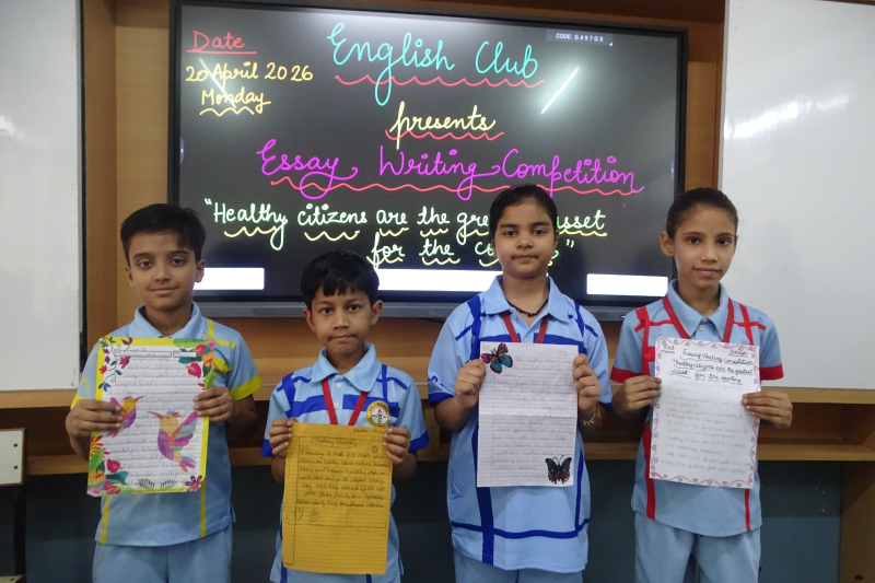 Healthy Citizens, Strong Nation: Essay Writing Competition