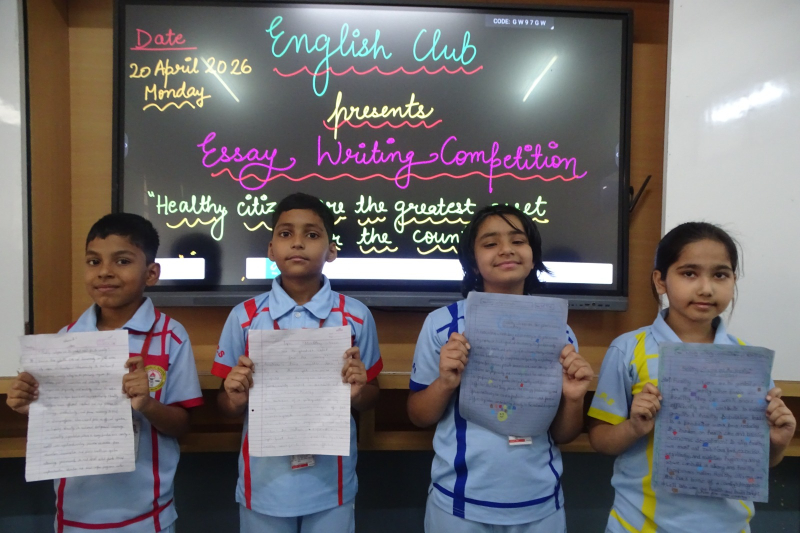 Healthy Citizens, Strong Nation: Essay Writing Competition