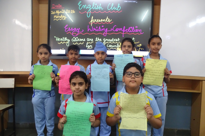Healthy Citizens, Strong Nation: Essay Writing Competition