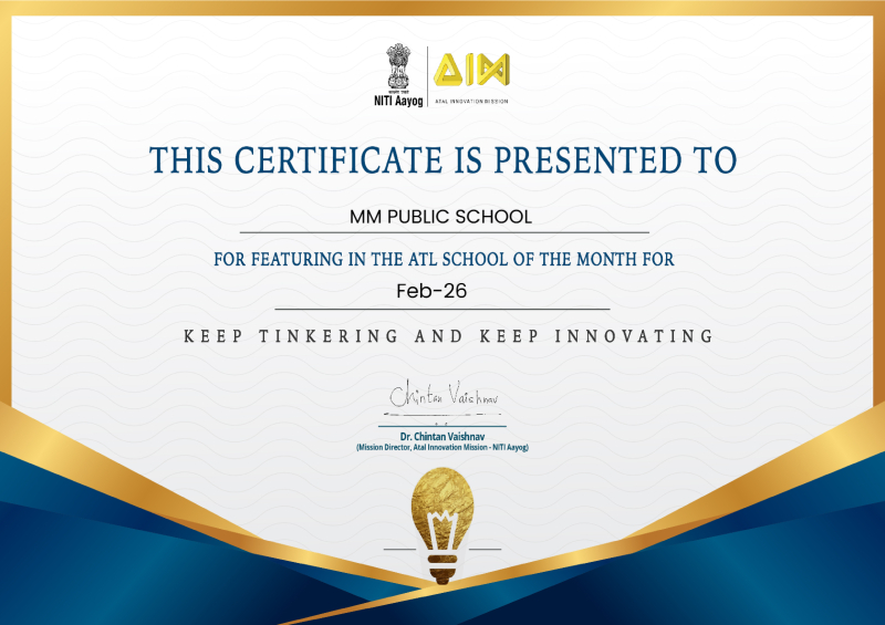 Proud Moment for Our School!