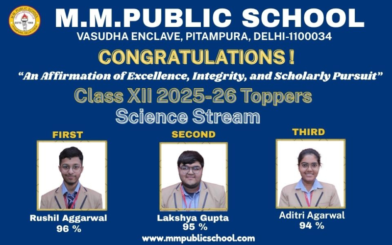 Celebrating CBSE Class XII Trailblazers (2025–26)