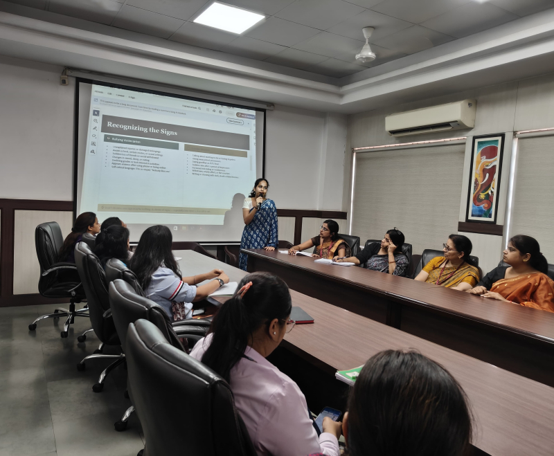 Teachers’ Workshop on “Dealing with Bullying Incidents and Suicidal Symptoms.”