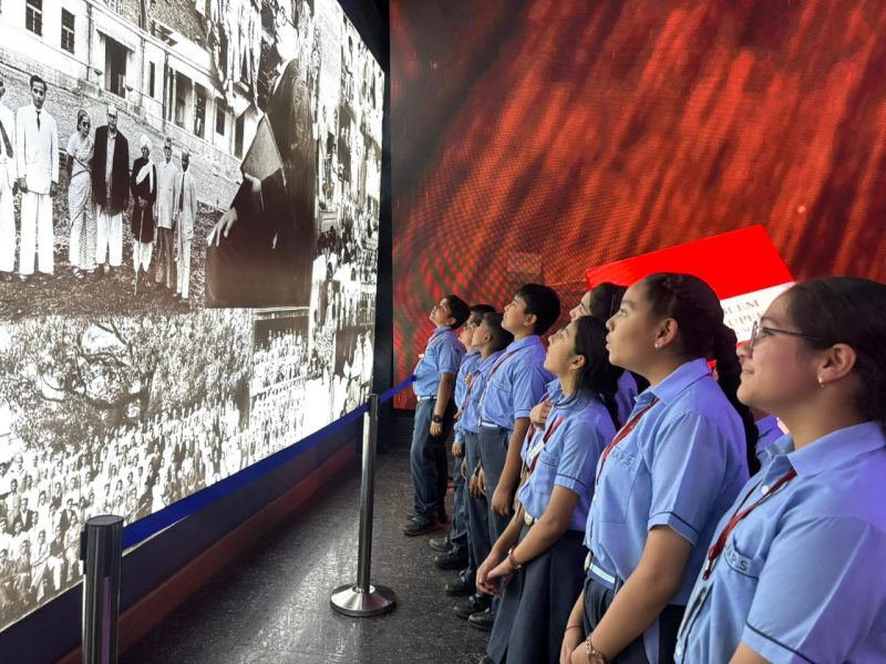 Educational Visit to Dr. Ambedkar National Memorial