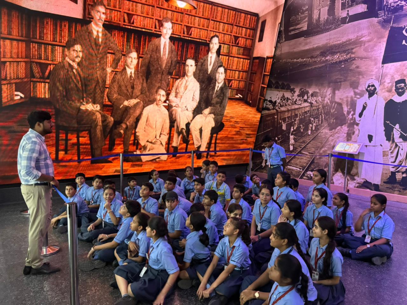 Educational Visit to Dr. Ambedkar National Memorial