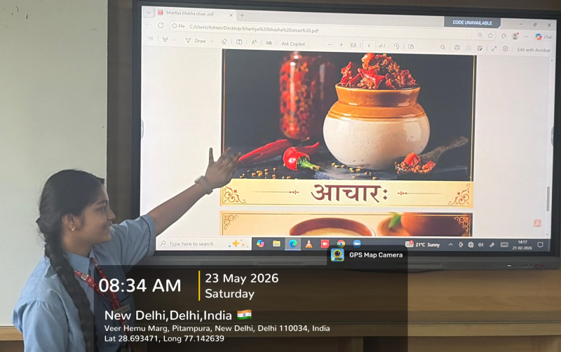भारतीय भाषा उत्सव -व्यंजन गतिविधि