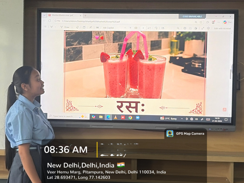 भारतीय भाषा उत्सव -व्यंजन गतिविधि