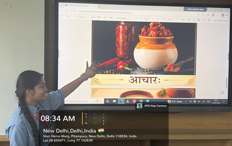 भारतीय भाषा उत्सव -व्यंजन गतिविधि