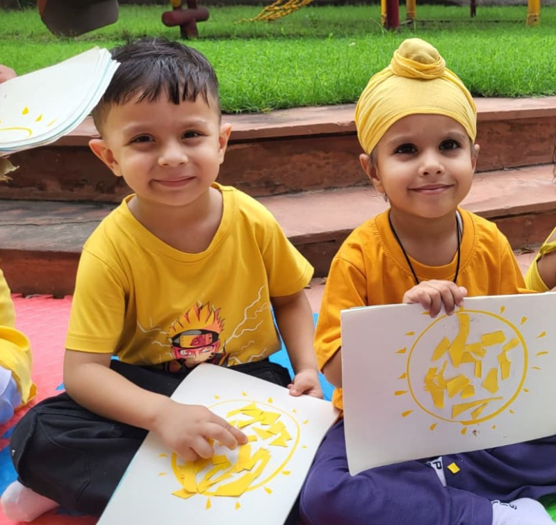 Spreading Sunshine and Smiles: Yellow Colour Day Celebration