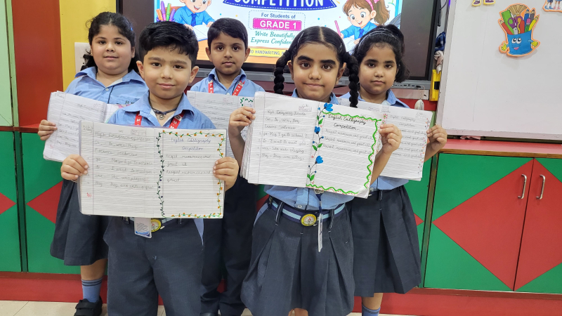 English Calligraphy Competition – Class I