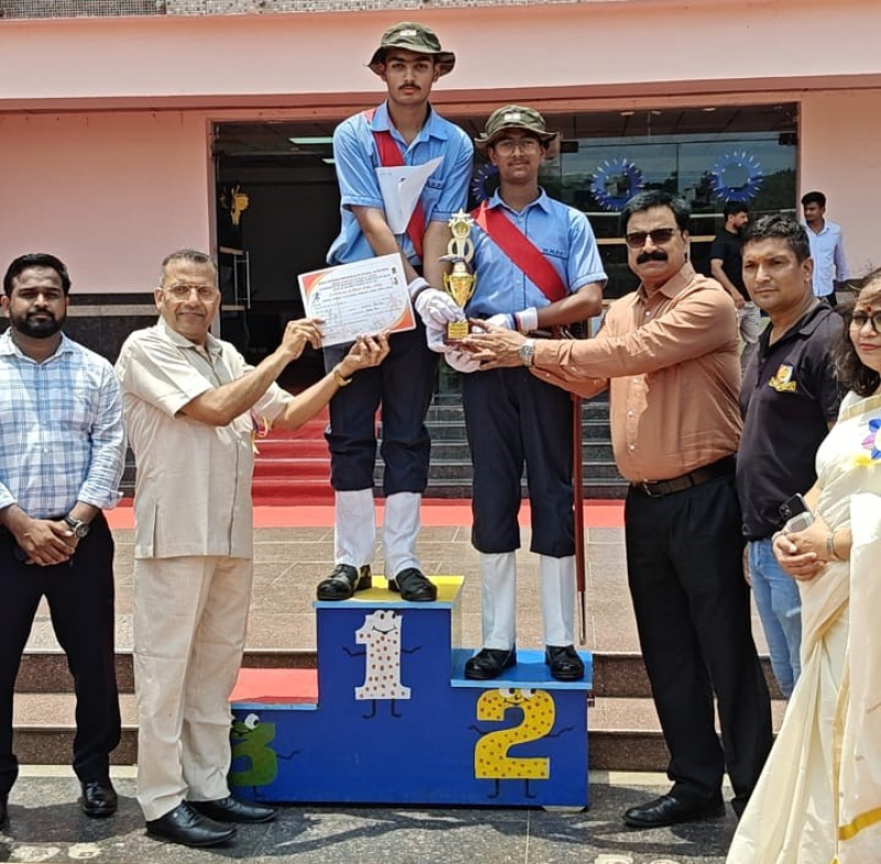 Second Position in March Past at Zonal Athletic Meet 2026–27
