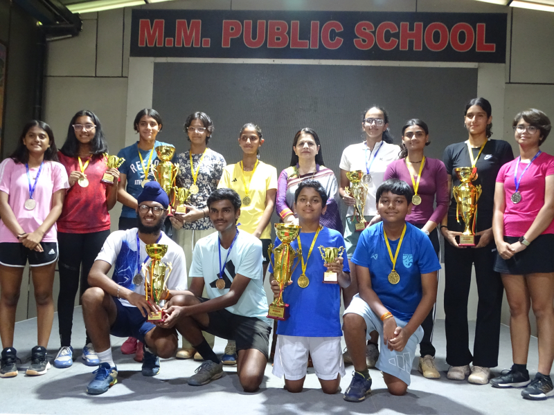 Prize Distribution Ceremony of the CBSE Central Zone Lawn Tennis Championship 2026–27 (Delhi Region)