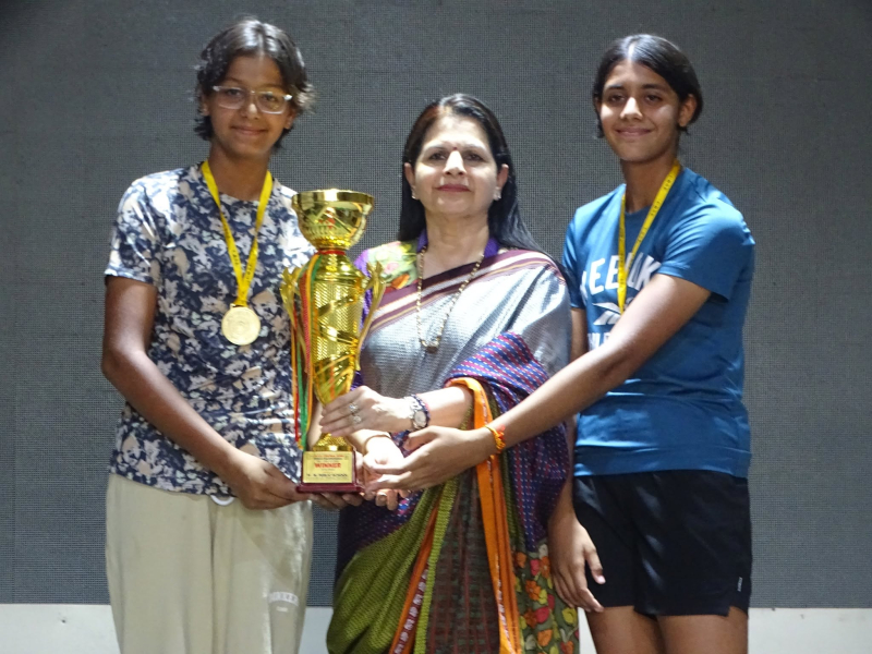 Glorious Triumph at the CBSE Central Zone Tennis Tournament 2026–27