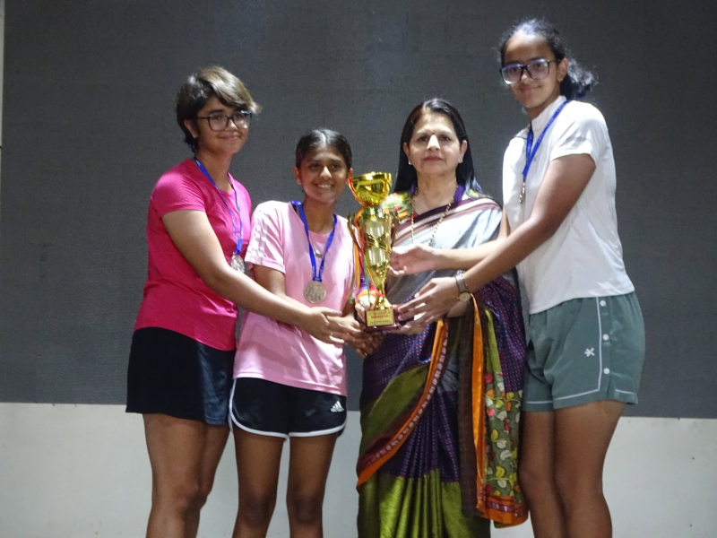 Glorious Triumph at the CBSE Central Zone Tennis Tournament 2026–27