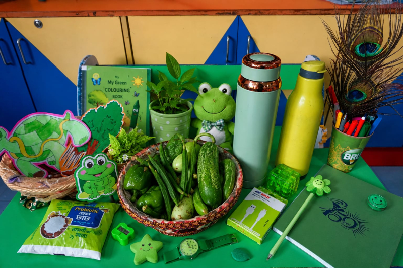 A Vibrant Celebration of Green