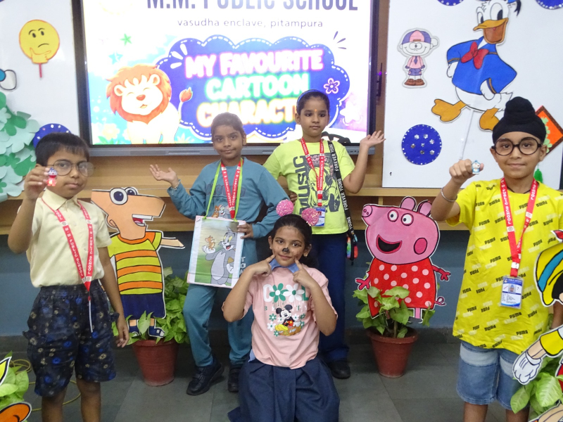 When Cartoons Came Alive: Class Cartoon Character Enactment Activity