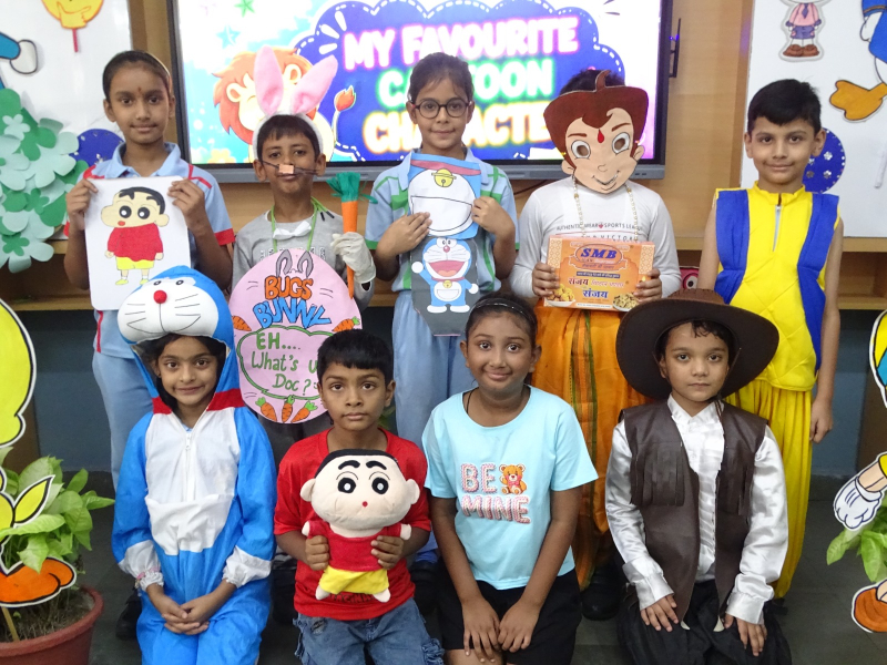 When Cartoons Came Alive: Class Cartoon Character Enactment Activity