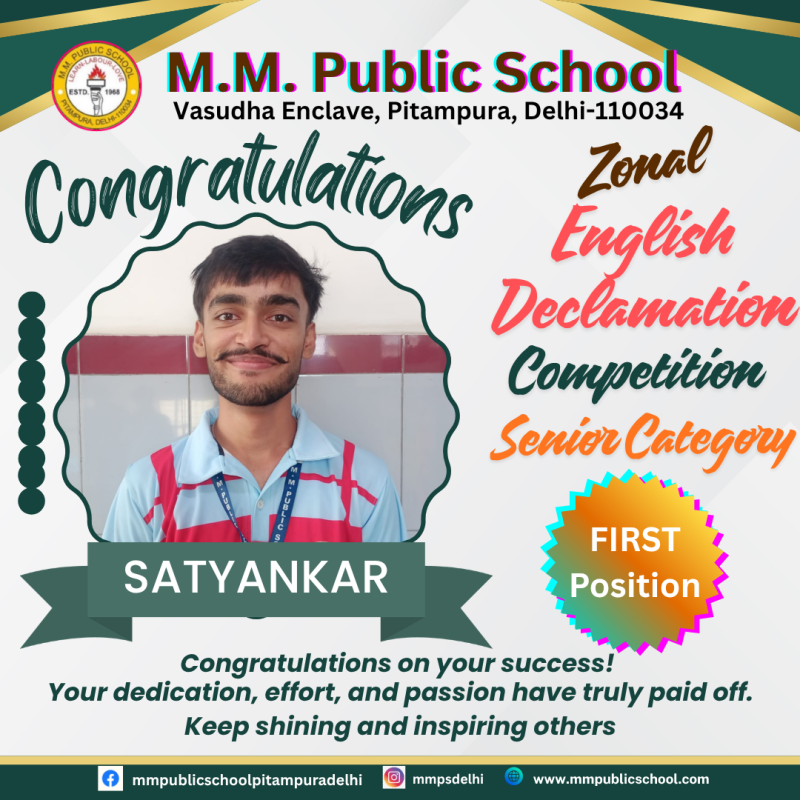 Raising the Bar with Eloquence: MMPS Students Shine