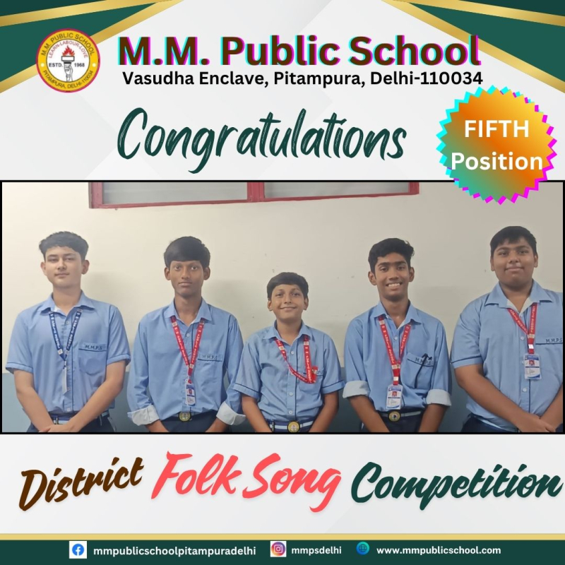 Remarkable Position at District