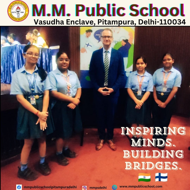 A Dialogue Beyond Borders: Class XI Students Engage with Finland’s Ambassador-Designate