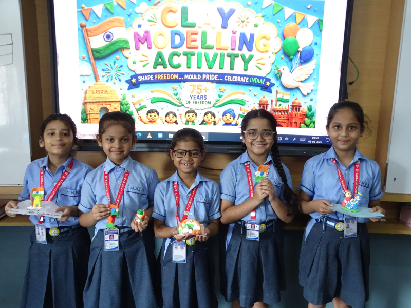 Clay Modelling Competition – Classes III to V