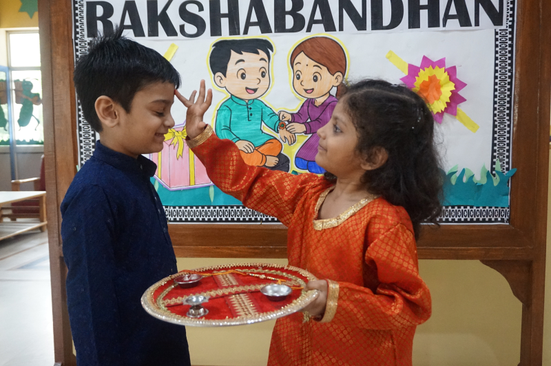 A Bond of Love: Raksha Bandhan Celebration