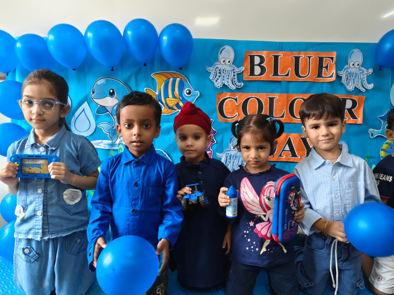 A Splash of Blue: Blue Colour Day Celebration