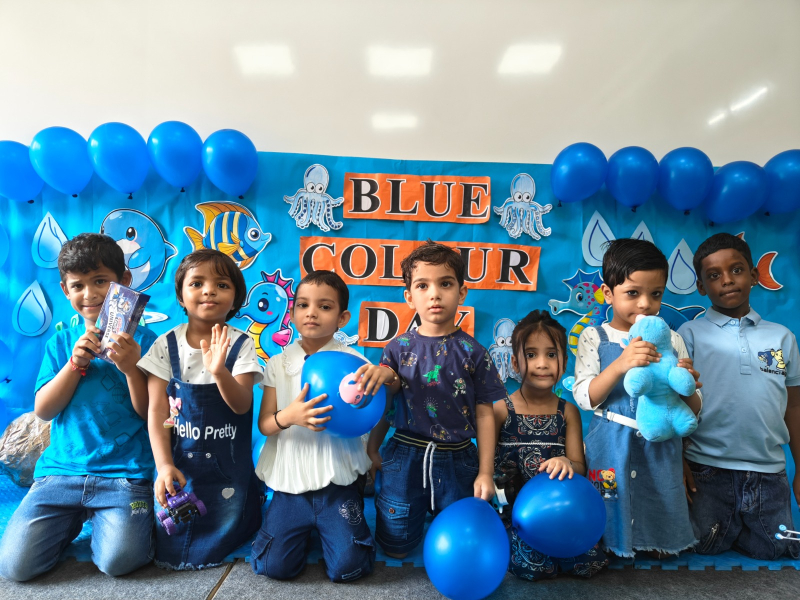 A Splash of Blue: Blue Colour Day Celebration