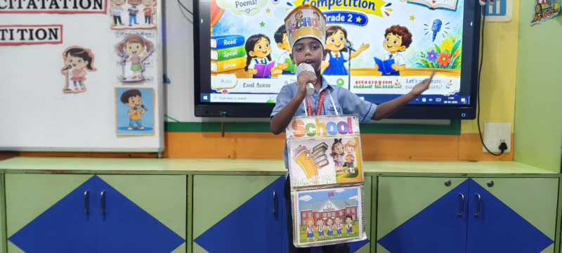 Melodies of Words: English Poem Recitation Competition