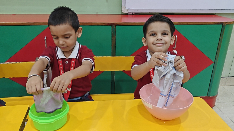 Life Skills Activity – Wash Your Handkerchief