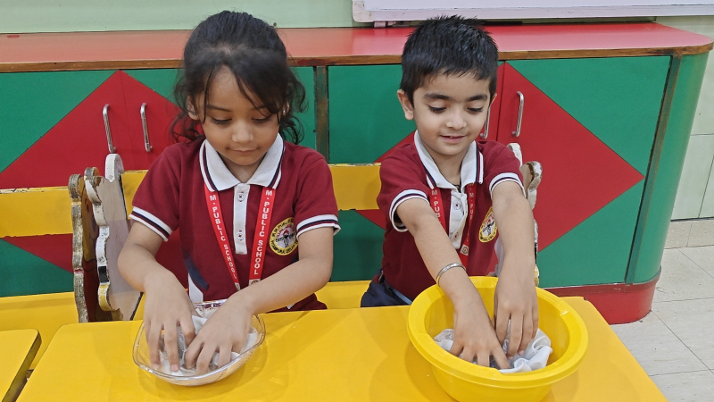 Life Skills Activity – Wash Your Handkerchief