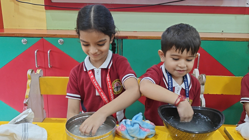Life Skills Activity – Wash Your Handkerchief