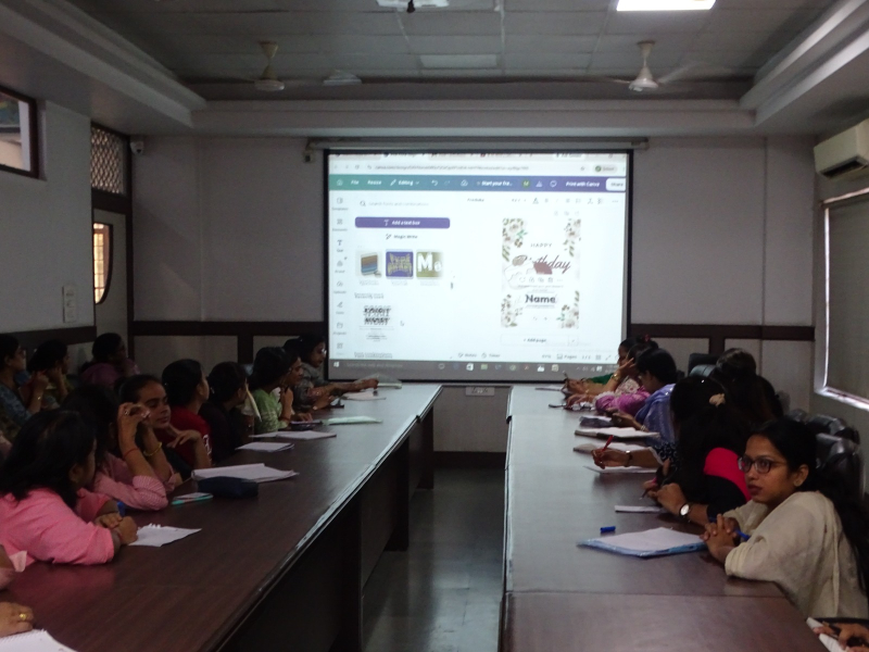 Training Session on Canva and AI for Teaching Staff